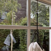 Gereinigte Fenster eines Einfamilienhauses in Berlin-Niederschönhausen